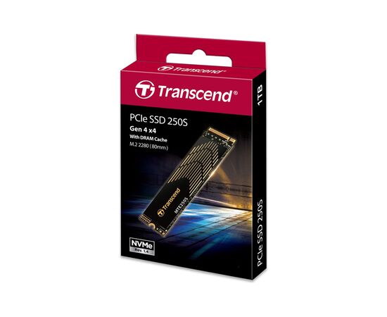 Накопитель SSD M.2 2280 4TB Transcend (TS4TMTE250S), изображение 4 Накопитель SSD M.2 2280 4TB Transcend (TS4TMTE250S), изображение 4