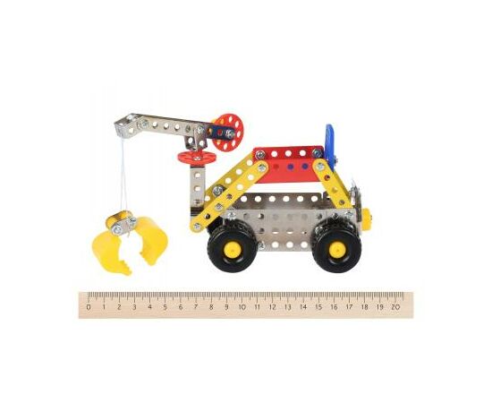 Конструктор Same Toy Inteligent DIY Model Car Скрепер 124 эл. (58034Ut), зображення 4 Конструктор Same Toy Inteligent DIY Model Car Скрепер 124 эл. (58034Ut), зображення 4