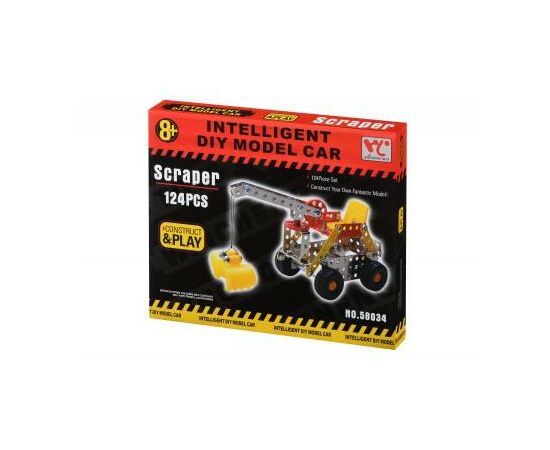 Конструктор Same Toy Inteligent DIY Model Car Скрепер 124 эл. (58034Ut), зображення 2 Конструктор Same Toy Inteligent DIY Model Car Скрепер 124 эл. (58034Ut), зображення 2
