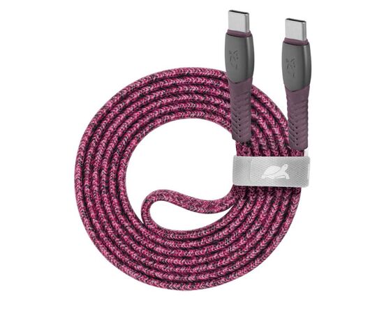 Дата кабель USB 2.0 Type-C to Type-C 1.2m 3А 60W red RivaCase (PS6105 RD12)