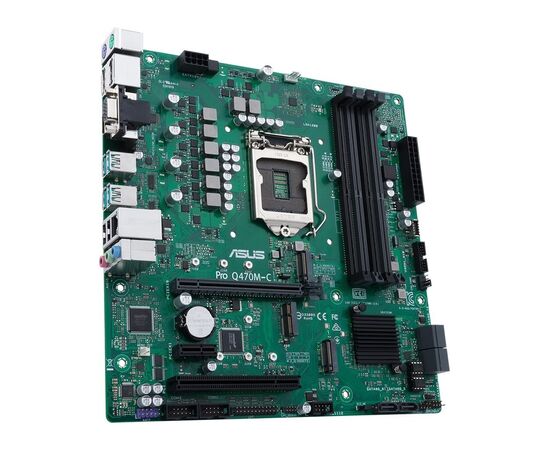 Материнская плата ASUS PRO Q570M-C/CSM, изображение 4 Материнская плата ASUS PRO Q570M-C/CSM, изображение 4