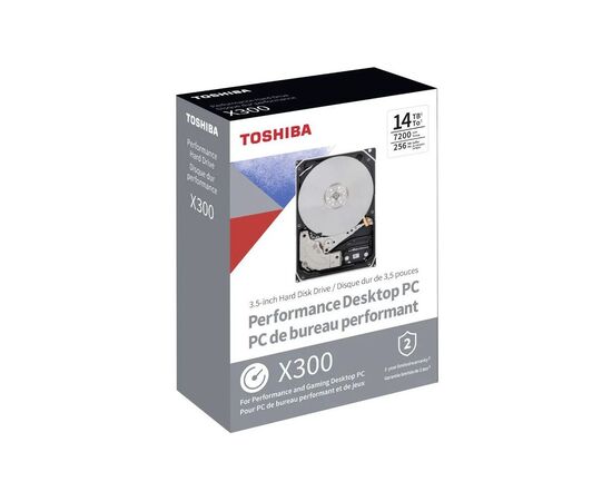 Жорсткий диск 3.5" 14TB Toshiba (HDWR31EEZSTA), зображення 3 Жорсткий диск 3.5" 14TB Toshiba (HDWR31EEZSTA), зображення 3