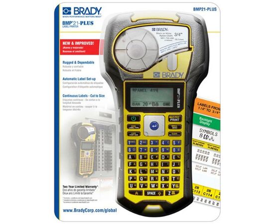 Принтер этикеток Brady BMP21 PLUS / комплект "Базовый", изображение 6 Принтер этикеток Brady BMP21 PLUS / комплект "Базовый", изображение 6