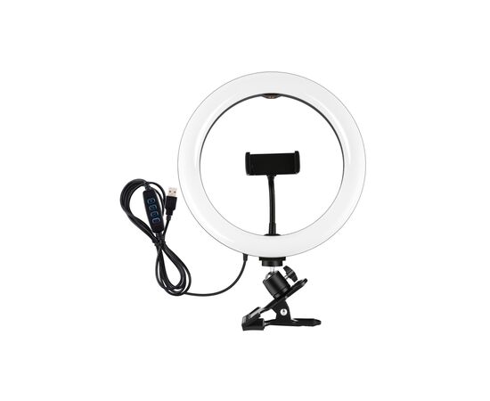 Набір блогера Puluz Ring USB LED lamp PKT3126B 10.2" + зажим (PKT3126B)