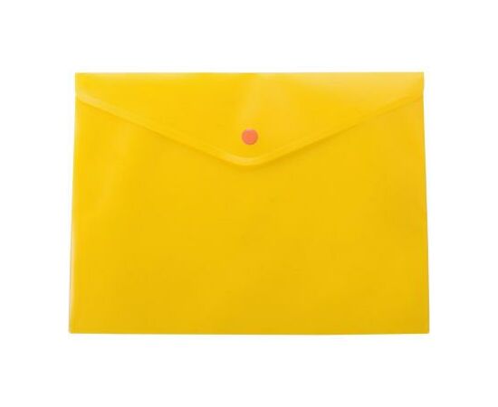 Папка - конверт Buromax А4, with a button, yellow (BM.3926-11)