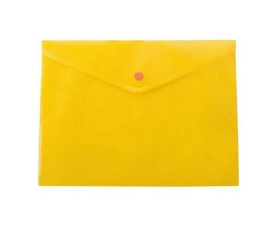 Папка - конверт Buromax А5, with a button, yellow (BM.3936-11)