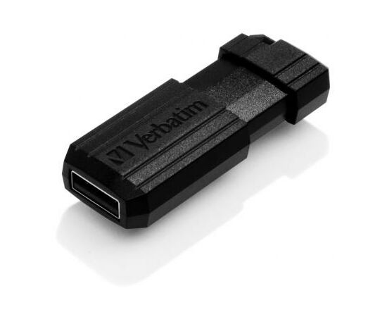 USB флеш накопитель Verbatim 64GB Store 'n' Go PinStripe Black USB 2.0 (49065), изображение 3 USB флеш накопитель Verbatim 64GB Store 'n' Go PinStripe Black USB 2.0 (49065), изображение 3