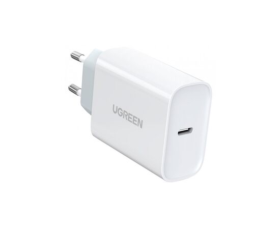 Зарядний пристрій Ugreen CD127 Type-C PD 30W Charger (White) (70161)