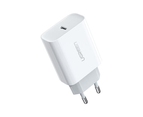 Зарядное устройство Ugreen CD137 Type-C PD 20W Charger (White) (60450)