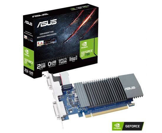 Видеокарта GeForce GT730 2048Mb ASUS (GT730-SL-2GD5-BRK-E), изображение 6 Видеокарта GeForce GT730 2048Mb ASUS (GT730-SL-2GD5-BRK-E), изображение 6
