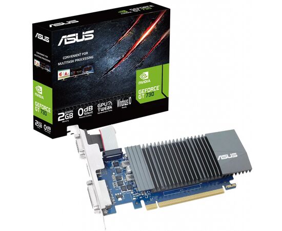Видеокарта GeForce GT730 2048Mb ASUS (GT730-SL-2GD5-BRK-E)