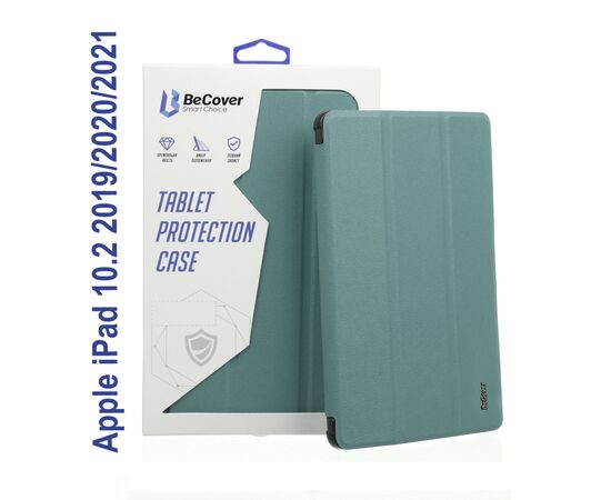 Чохол до планшета BeCover Soft Edge Pencil mount Apple iPad 10.2 2019/2020/2021 Dark G (706811)