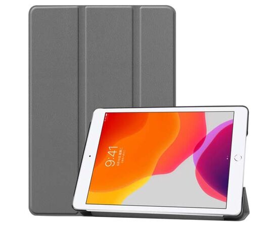 Чехол для планшета BeCover Smart Case Apple iPad 10.2 2019/2020/2021 Gray (707964), изображение 6 Чехол для планшета BeCover Smart Case Apple iPad 10.2 2019/2020/2021 Gray (707964), изображение 6