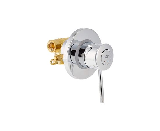 Смеситель Grohe BauClassic OHM set conc. shower (29048000), изображение 2 Смеситель Grohe BauClassic OHM set conc. shower (29048000), изображение 2