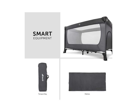 Детский манеж Hauck Dream N Play Plus Grey (60361-1), изображение 4 Детский манеж Hauck Dream N Play Plus Grey (60361-1), изображение 4