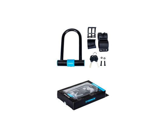 Замок велосипедный Trinx TL05 U-Lock (TL05), изображение 2 Замок велосипедный Trinx TL05 U-Lock (TL05), изображение 2