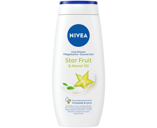 Гель для душу Nivea Крем і карамболь з олією моної 250 мл (4005808166022)
