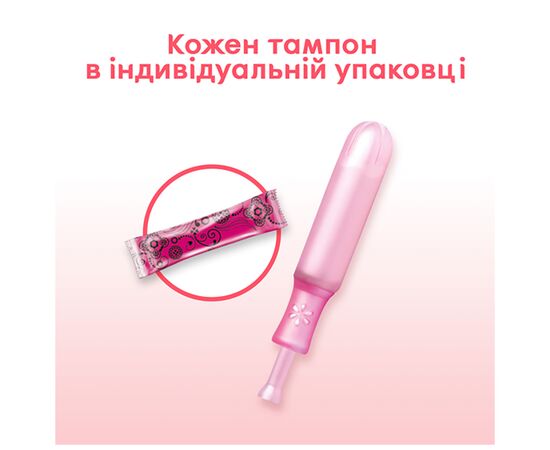Тампоны Kotex Normal с апликатором 8 шт. (5029053535258), изображение 6 Тампоны Kotex Normal с апликатором 8 шт. (5029053535258), изображение 6