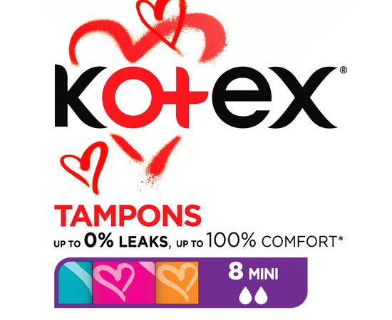 Тампони Kotex Mini 8 шт. (5029053534527)