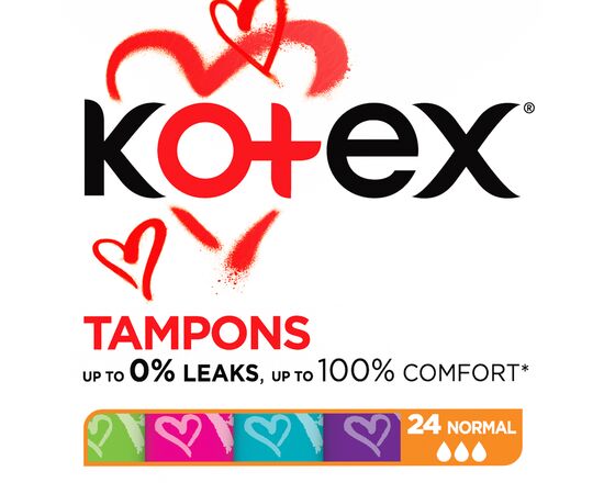 Тампони Kotex Normal 24 шт. (5029053534619)