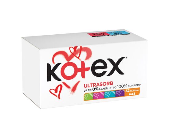 Тампоны Kotex Normal 32 шт. (5029053562599), изображение 2 Тампоны Kotex Normal 32 шт. (5029053562599), изображение 2