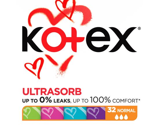 Тампони Kotex Normal 32 шт. (5029053562599)
