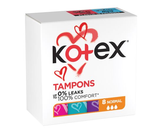 Тампоны Kotex Normal 8 шт. (5029053534534), изображение 2 Тампоны Kotex Normal 8 шт. (5029053534534), изображение 2