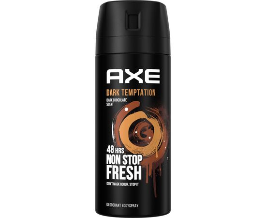 Дезодорант AXE Dark Temptation спрей 150 мл (8690637879104/8717163647363), изображение 2 Дезодорант AXE Dark Temptation спрей 150 мл (8690637879104/8717163647363), изображение 2