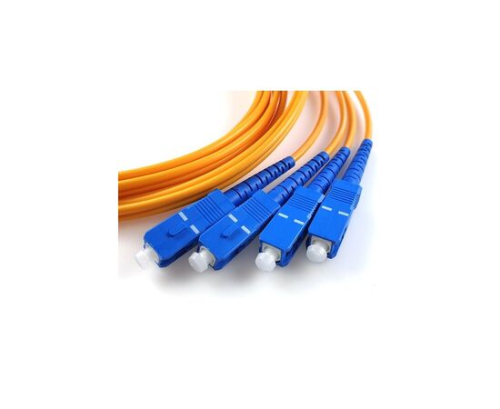 Оптичний патчкорд Eserver SC/UPC-SC/UPC SingleMode Duplex 3m (ES-SC-SC/UPC-3-SM-D), зображення 2 Оптичний патчкорд Eserver SC/UPC-SC/UPC SingleMode Duplex 3m (ES-SC-SC/UPC-3-SM-D), зображення 2