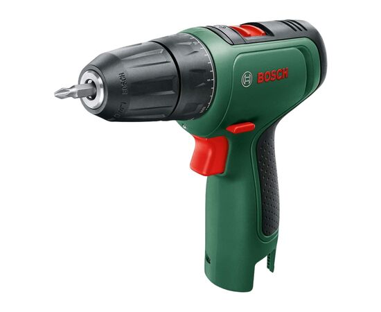 Шуруповерт Bosch EasyDrill 1200, 12В, 2х1.5Ач, ЗП, набір свердл і біт, кейс (0.603.9D3.007)