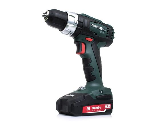 Шуруповерт Metabo BS18L, 18V 2x2Aг, metaBOX (602321500), изображение 3 Шуруповерт Metabo BS18L, 18V 2x2Aг, metaBOX (602321500), изображение 3