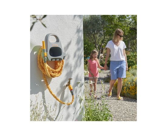 Поливочный шланг HoZelock 30м растяжной Superhoze в боксе+коннекторы (7062), изображение 5