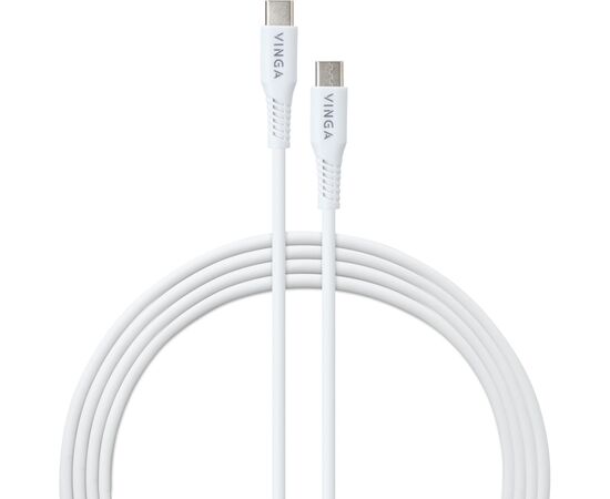 Дата кабель USB-C to USB-C 1.0m 60W TPE Vinga (VCDCCCM231)
