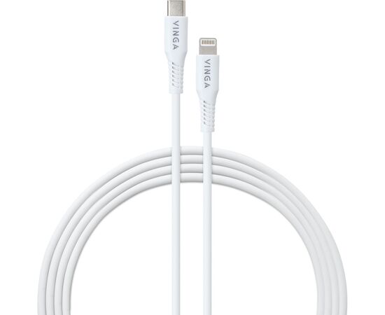 Дата кабель USB-C to Lightning 1.0m 3A 20W TPE Vinga (VCDCCLM231)