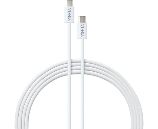 Дата кабель USB-C to USB-C 1.0m 100W E-Mark chip PVC Vinga (VCDCCCM251)