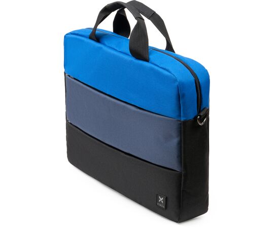 Сумка для ноутбука Vinga 15.6" NB112 black/blue (NB112BB), изображение 4 Сумка для ноутбука Vinga 15.6" NB112 black/blue (NB112BB), изображение 4