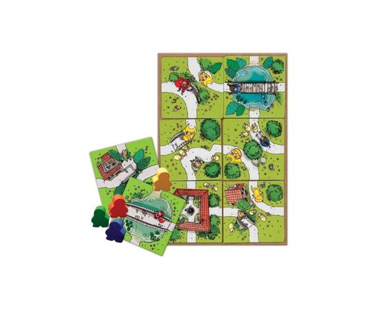 Настольная игра Feelindigo Каркассон для детей (Carcassonne Junior) украинский (FI22046), изображение 2 Настольная игра Feelindigo Каркассон для детей (Carcassonne Junior) украинский (FI22046), изображение 2