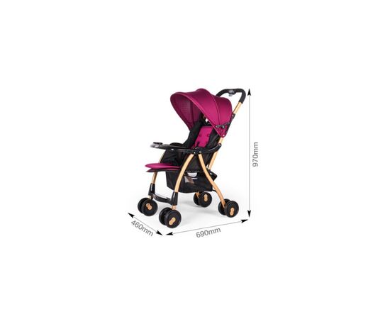 Коляска BBH Baby good A1 purple (821497), изображение 2 Коляска BBH Baby good A1 purple (821497), изображение 2