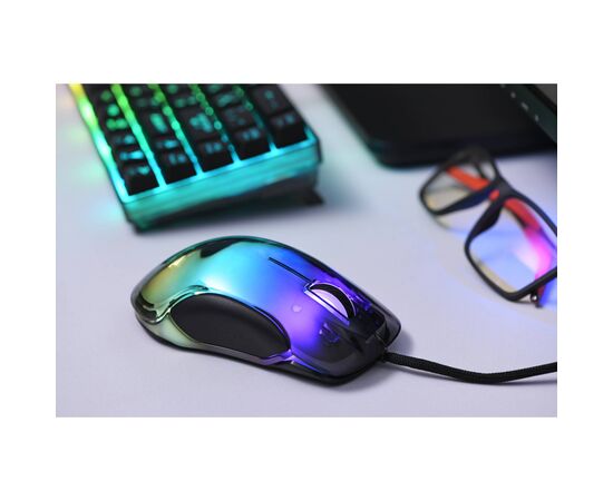 Мышка 2E MG345 RGB USB Transparent (2E-MG345TR), изображение 9 Мышка 2E MG345 RGB USB Transparent (2E-MG345TR), изображение 9