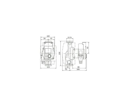 Циркуляционный насос Wilo Stratos PICO 25/0.5-4-130, 1/2", 10 бар, 130 мм, 20 (4244394), изображение 2 Циркуляционный насос Wilo Stratos PICO 25/0.5-4-130, 1/2", 10 бар, 130 мм, 20 (4244394), изображение 2