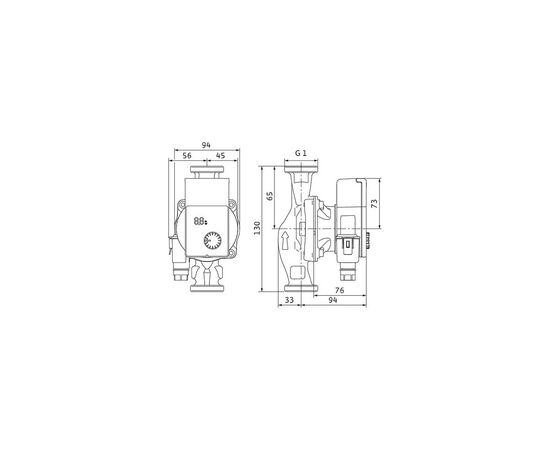 Циркуляционный насос Wilo Yons Pico 1.0, 15/1-6-130, 1", 10 бар, 130 мм, 40 В (4248081), изображение 2 Циркуляционный насос Wilo Yons Pico 1.0, 15/1-6-130, 1", 10 бар, 130 мм, 40 В (4248081), изображение 2