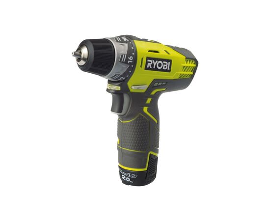 Шуруповерт Ryobi ONE+ R12DD-220S, 2х2.0Аh (5133005063), изображение 4 Шуруповерт Ryobi ONE+ R12DD-220S, 2х2.0Аh (5133005063), изображение 4