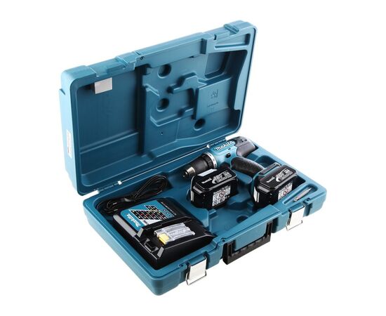 Шуруповерт Makita DDF453RFE 2x3Ah, кейс, ЗУ (DDF453RFE), изображение 8 Шуруповерт Makita DDF453RFE 2x3Ah, кейс, ЗУ (DDF453RFE), изображение 8