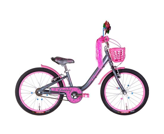 Велосипед Formula 20" Cherry рама-10" 2022 Grey/Pink (OPS-FRK-20-167)