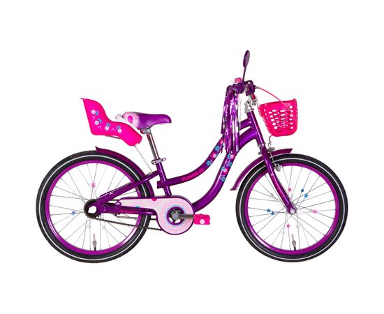 Велосипед Formula 20" Flower Premium рама-10" 2022 Violet (OPS-FRK-20-174)