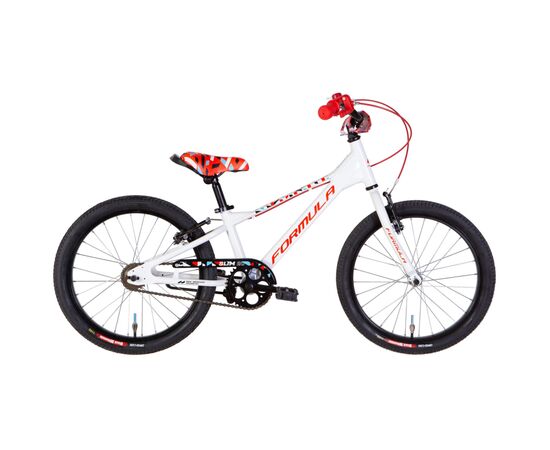 Велосипед Formula 20" Slim рама-10" 2022 White/Red (OPS-FRK-20-183)