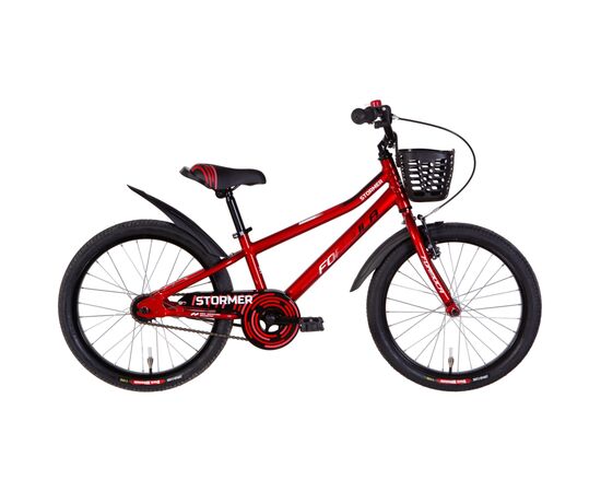 Велосипед Formula 20" Stormer рама-10" 2022 Red/Black (OPS-FRK-20-190)