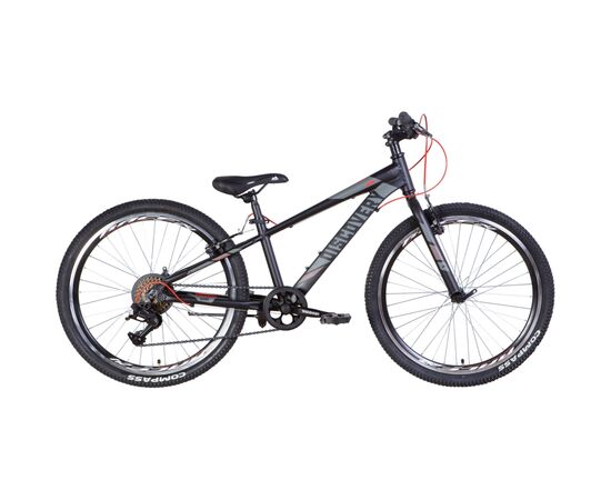 Велосипед Discovery 24" Qube Vbr рама-11,5" 2022 Graphite (OPS-DIS-24-307)
