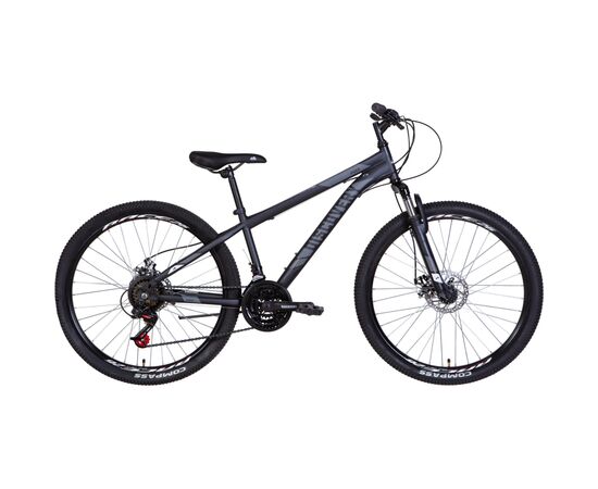 Велосипед Discovery 26" Rider AM DD рама-16" 2022 Graphite (OPS-DIS-26-527)