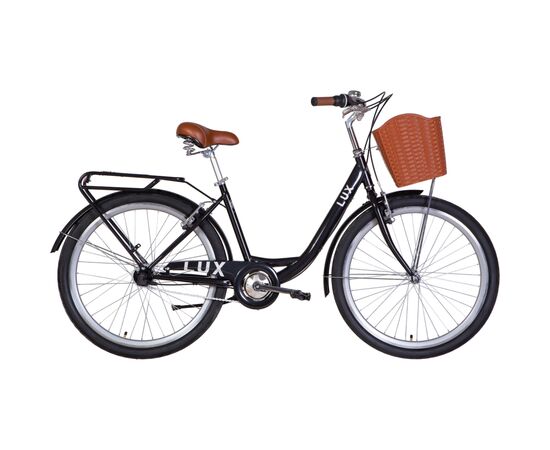 Велосипед Дорожник 26" LUX Planet рама-17" 2022 Black (OPS-D-26-215)